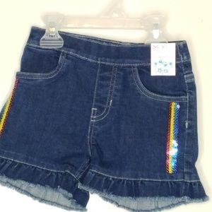 NWT Blue Denim Girls Shorts
